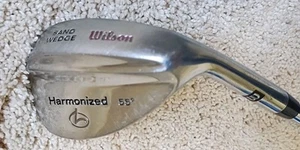 Wilson Harmonized 55 degree harmonized sand wedge Reg. Steel Shaft Wilson Grip - Picture 1 of 6