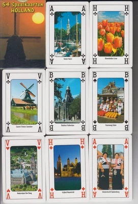 Holland NL souvenir, 52 + 2 special motif cards, new foil + original packaging, post € 1.80 - Image 1 of 2