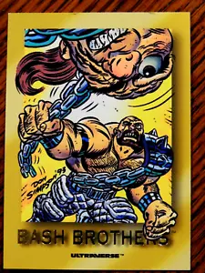 1993 Skybox Malibu Comics Ultraverse Ultra Tech Insert Card #S3 Bash Brothers - Picture 1 of 1