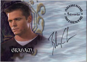Buffy the Vampire Slayer Season 5 Autograph A27 Bailey Chase as Graham Inkworks - Picture 1 of 2