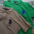 LOT USPA Big Pony #3 US Polo Assn Mens Size XL Casual Golf Shirt 100% Cotton