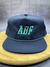 ABF FREIGHT SYSTEM Hat Blue Rope Adjustable Snapback Cap