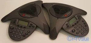 2x Polycom SoundStation VTX1000, VTX Universal Modules, External Microphones - Picture 1 of 7