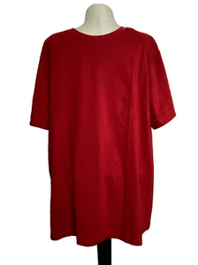 GEORGE Red Mark Short Sleeve Crew Neck Tee Shirt Sz. M* - Picture 1 of 8
