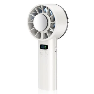 Handheld Ice Fan, 100-Speed, Digital Display, 5200mAh, High-Speed Cooling Fan - Picture 1 of 10