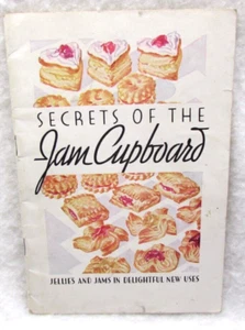 Secrets of the Jam Cupboard CERTO Recipes Cookbook General Foods 1930 VTG B11 - Picture 1 of 6