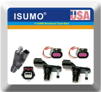 3 x Sensor de posición del árbol de levas/cigüeñal con conector compatible con: GM Saab Saturn L4-2,4L Foto 1 de 4