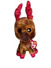 Maple Brown Moose Beanie Baby With Tag 2017. Collectable Plush Children’s Toy
