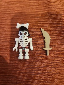 LEGO Ninjago Skeleton Kruncha Minifigure Legacy Helmet Skeleton Army njo504 - Picture 1 of 2
