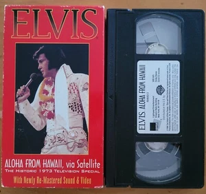 1999 Lightyear VHS: 1973 Elvis Aloha From Hawaii, via Satellite - Picture 1 of 5
