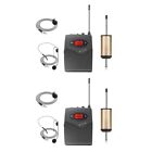 2X Wireless Microphone System,Wireless Microphone Set with Headset &2318