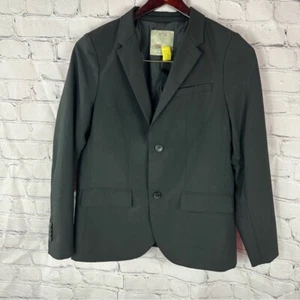 Zara Kids Black Blazer jacket sz 13/14 formal wedding pictures banquet - Picture 1 of 8