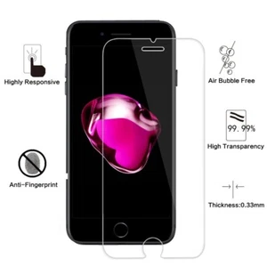 Protector de pantalla 2.5D de vidrio templado (paquete de 3) para Apple iPhone 6/7/8 Plus - Imagen 1 de 6