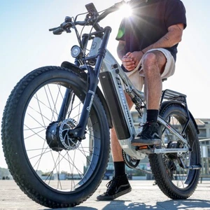 Shengmilo E-Fahrrd Daulmotor EBike 2000W48V Fatbike 840WH Trekking Pedelec 45kmh - Bild 1 von 22
