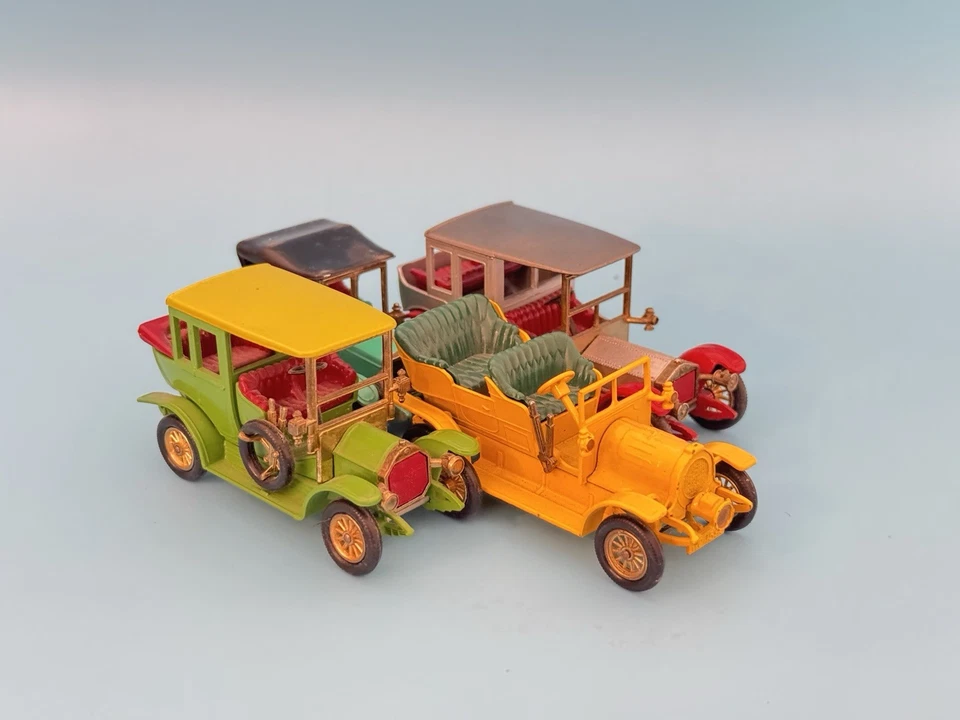 Lesney Models of Yesteryear Lot Of 4 Cars #s Y-3, Y-7, Y-14 & 16, Free Shipping - Image 1 of 4