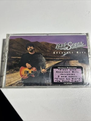 Bob Seger & the Silver Bullet Band Greatest Hits Cassette C4 7243 New Sealed Foto 1 de 4