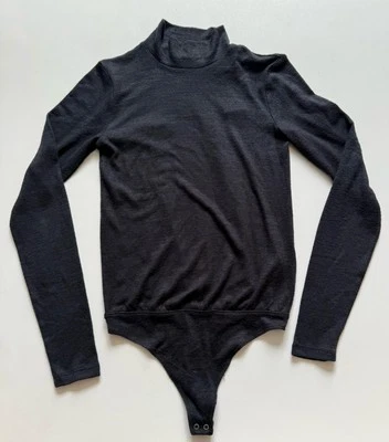 Body negro manga larga cuello tortuga Abercrombie & Fitch para mujer talla XS NUEVO CON ETIQUETAS Foto 1 de 4