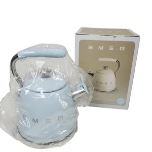 Smeg CKLW2001PB Pastel Blue 50's Retro Whistling Kettle - Picture 1 of 4