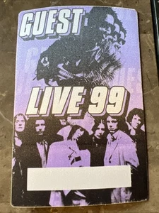 Vintage GUEST PASS LIVE ‘99 OTTO Pass BACKSTAGE SHOW New 😎 - Picture 1 of 5