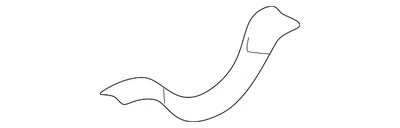 Junta de cárter de aceite original Mazda B6F410427 Foto 1 de 2