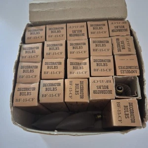 23 vintage Chandelier Bulbs BF-15.CF - Picture 1 of 2