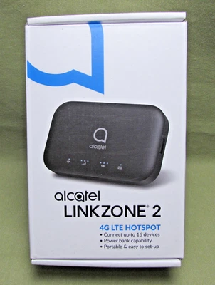 Punto de acceso Alcatel Linkzone 2 MW43TM WiFi 4G LTE nuevo caja sellada de fábrica Foto 1 de 3