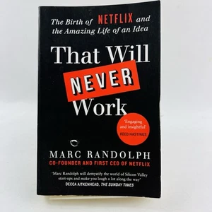 That Will Never Work: The Birth of Netflix by Marc Randolph (Paperback, 2021) - Picture 1 of 14