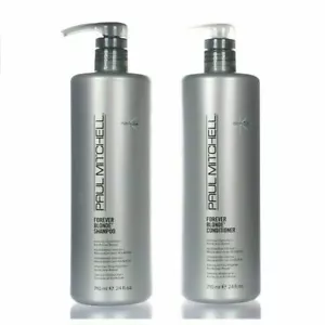 Paul Mitchell Forever Blonde Shampoo and Conditioner, 24 oz Duo Set - Picture 1 of 3