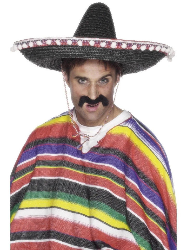 Sombrero de paja, negro Foto 1 de 1