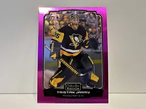 2022-23 O-Pee-Chee Platinum Matte Pink Tristan Jarry #135 Pittsburgh Penguins - Picture 1 of 13