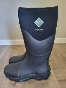 NEW Muckmaster Muck Boots Men 13 Black Commercial Grade Boot 17 Inch Rubber - Picture 1 of 8