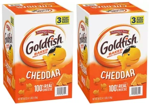 2 pack Pepperidge Farm Goldfish Crackers, 22 oz., 3 pk. - 6 pack total - Picture 1 of 1