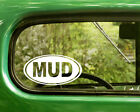 2 MUD OVAL DECALs Stickers For Car Window 4x4 Truck Bumper Laptop