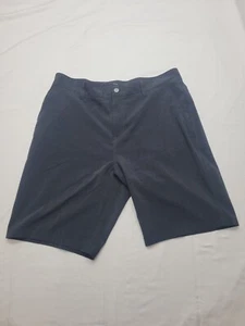 Panama Jack Hybrid Golf Shorts Dark Gray Charcoal Mens Size 34 Stretch Quick Dry - Picture 1 of 15