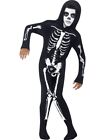 Costume squelette Smiffys, noir (taille M)