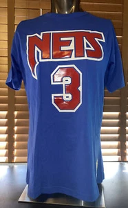 Drazen Petrovic New Jersey Nets Brooklyn Mitchell & Ness NBA Shirt L, XL, XXL - Picture 1 of 11