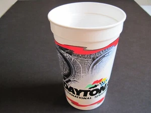 DAYTONA INTERNATIONAL SPEEDWAY PEPSI COLA NASCAR RACING PLASTIKBECHER - Bild 1 von 2