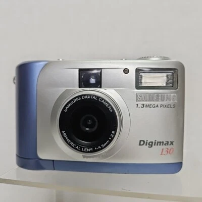 Samsung Digimax 130 1.3 MP Digital Camera Tested & Works w Memory Card Y2K - Image 1 of 4
