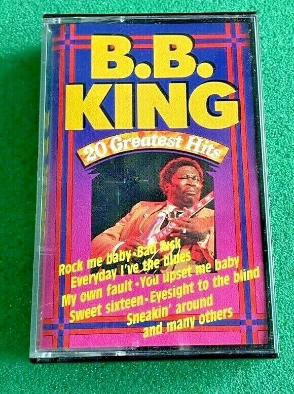 BB King - 20 Greatest Hits - Holland Import CASSETTE - Image 1 of 2