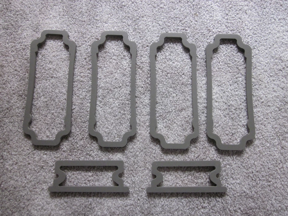 Gaxetas de lentes de lanterna traseira e luz traseira 1970 Cutlass 442 - Imagem 1 de 1