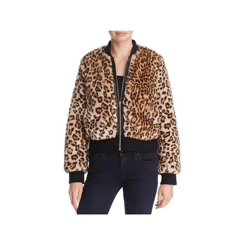 Giacca bomber pelliccia sintetica KATE SPADE BROOME STREET tg. XS nuovo con etichetta