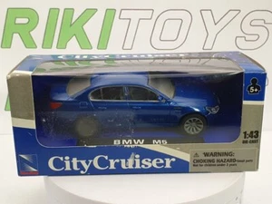 BMW M5 E60 New Ray 1/43 Blu 2004 - Foto 1 di 3