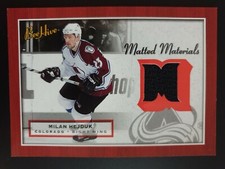 2005-06 Beehive Matted Materials MMHJ Milan Hejduk