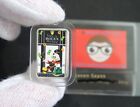 Disney Scrooge Rolex Fractional 1/10th Oz .999 SILVER Mini Proof Bar Color wcase