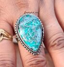 Tibetan Turquoise Ring 925 Sterling Silver Amazing Designer Gift All Size Mo5260