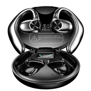 Wireless Earphones Bluetooth Stereo Headset Ear-hook Earbuds with Charging Case - Picture 1 of 10