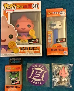 Funko Pop Dragonball Z Majin Buu w/ Lollipop #847 Gamestop Exclusive + More - Imagen 1 de 7