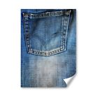 A2 - Blue Denim Jeans Clothing Fashion Poster 42X59.4cm280gsm #44360