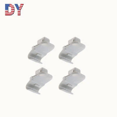 4X Gray Interior Sun Visor Hook Clip Bracket for Mazda 2 3 5 CX-9 CX-7 2010-2015 - Image 1 of 4