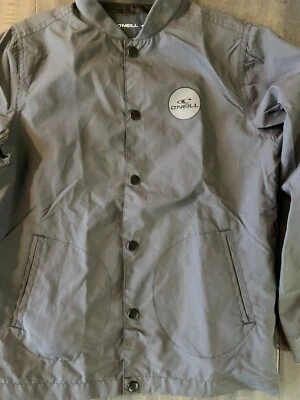 Jaqueta impermeável O'NEILL Roster Franchise cinza meninos jovens cinza tamanho M - Imagem 1 de 4